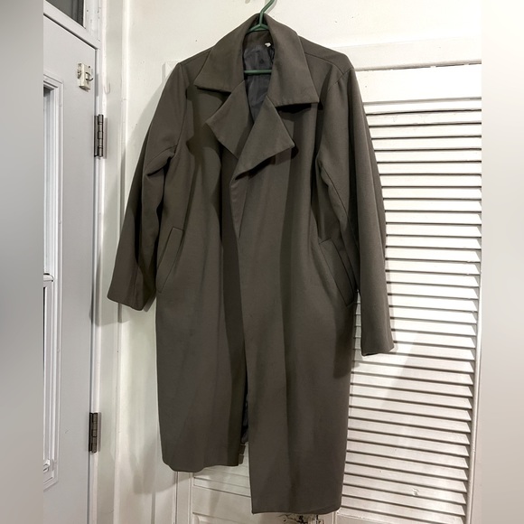 Grey duster coat - Picture 1 of 3
